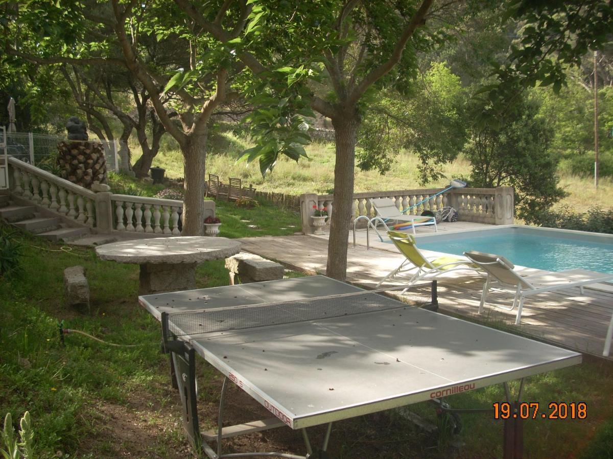 Chambre Independante Climatisee, Cuisine D'Ete, Piscine Sartène Exterior foto